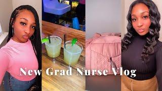 A WEEK IN THE LIFE OF A NEW GRAD ICU NURSE 🩺 Preparing for nurse residency program 