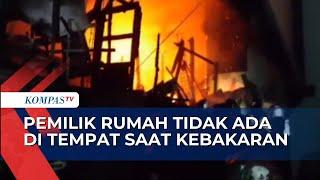 Dua Rumah Warga di Samarinda Ludes Terbakar Akibat Korsleting Listrik