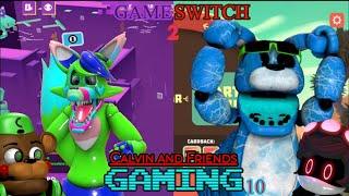 We had to switch games again. CALVIN AND FRIENDS GAMING EPISODE 10 PUTT PARTY AND BLAZING 8s