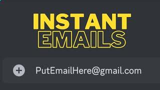 Send Prebuilt Emails with Just One Discord Message In 3 Minutes