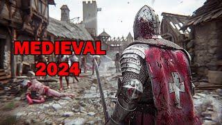 Top 15 NEW Medieval Games of 2024  Gameplay 4K 60FPS