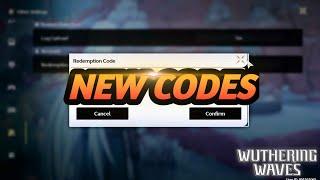 NEW CODES WUTHERING WAVE