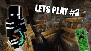 I Cant Escape These Creepers.  Minecraft Lets Play Part 3 