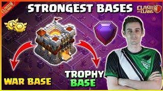 NEW UNBEATABLE TH11 BASE + LINK 2023  BEST TH11 WARCWLTROPHY BASE LINK  TH11 HYBRID BASE - COC