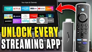 UNLOCK ALL STREAMING APPS on your FIRESTICK 2024 UPDATE