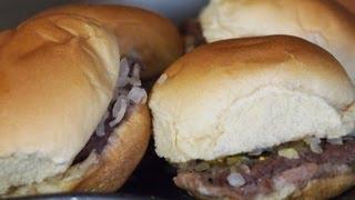 The Best White Castle Slider Recipe On YouTube  White Castle Cheeseburger