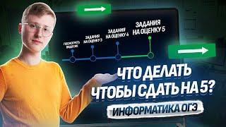 Как подготовиться к ОГЭ 2025 по информатике  Пошаговый план