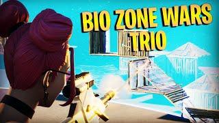 FORTNITE Bio Zone Wars Trio With Surf Witch Skin PC Gameplay