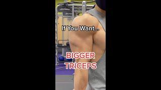  Target Every Tricep Muscle for BIGGER Triceps #shorts
