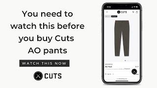 Cuts Clothing AO Pants Review