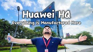 Everything is manufactured here  Huawei HQ