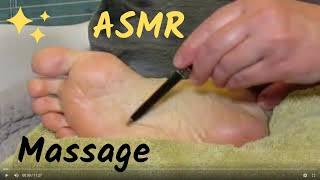 Delightful Foot Massage with Gentle Tracing and Tingles part 1