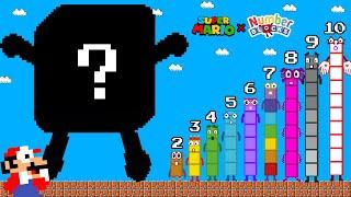 Mario and Numberblocks Escape in Maze Mayhem Giant Numberblocks 1