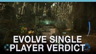 Can you play Evolve in single-player?