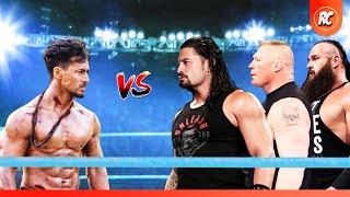 Baaghi 3 Movie Tiger Shroff vs Roman Reigns & Brock Lesnar & Braun Strowman – WWE spoof