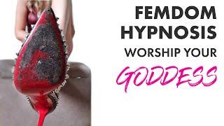 Worship you Goddess on your knees the way I like it  Femdom Hypnosis ASMR by Lina Malkova