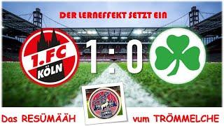 1.FC Köln - SpVgg Greuther Fürth 10  2 . Bundesliga 12. Spieltag STABIL #effzeh 