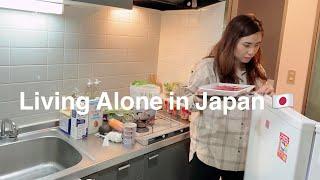 Daily Life Living in Japan  Grocery Shopping after Work Night Routine