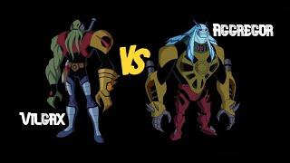 Vilgax Conqueror of 10 worlds VS Ultimate Aggregor 