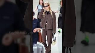 Rosé Airport looks #rosé #blackpink #rosebrunomars #apt #roseapt #blinks #blackpinkedits  #celebs