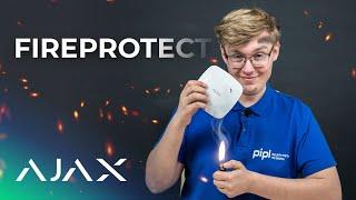 AJAX Alarm System Review Fire Protect & AJAX FireProtect Plus + Real-time Smoke Test