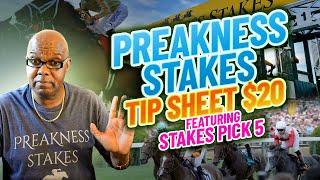 SpeedKing Preakness & Black Eye Susan Tip Sheets $20  Pimlico May 19th & May 20th.