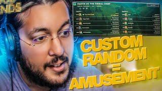 CUSTOM RANDOM = LAMUSEMENT