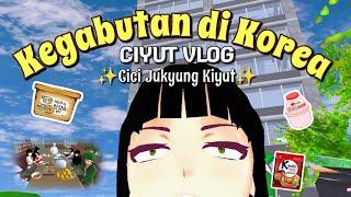 CIYUT VLOG #1  KEGABUTAN SEHARI-HARI DI KOREA  Cici Family  SAKURA SCHOOL SIMULATOR