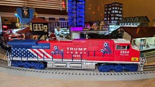 Donald J. Trump #2024 AC4400CW Diesel Engine MTH Premier O Scale Patricks Trains Exclusive 1 of 30