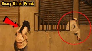 Scary Ghost Prank On Strangers At Midnight  Best Prank  