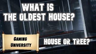 Control Explained - What is The Oldest House?
