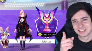 MASTER RANK on the First Day of Season 22?  Pokemon Unite