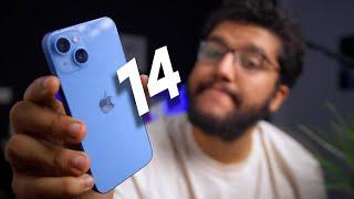 تجربة iPhone 14 العادي مقارنة مع ايفون ١٣ برو ماكس ؟