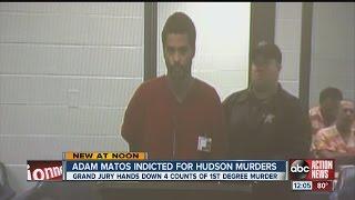 Adam Matos indicted for Hudson murders