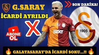 Galatasarayda İcardi Şoku.. İcardi Galatasaray Ayrılıyor mu..