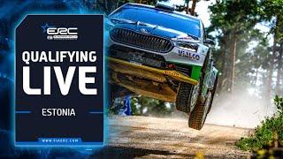  Qualifying LIVE  ERC Delfi Rally Estonia 2024