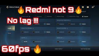 League Of Legends Mobile - test on redmi not 9 60fps