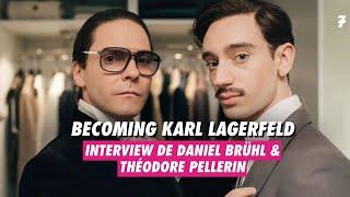 Becoming Karl Lagerfeld  interview de Daniel Brühl et Théodore Pellerin