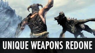 Skyrim Mod Unique Weapons Redone