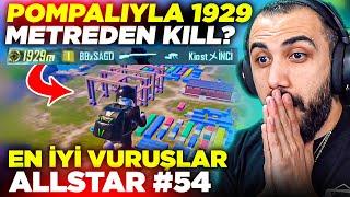 1929 METREDEN POMPALIYLA KILL ALDI  YENİ İMKANSIZ DÜNYA REKORU EN İYİ VURUŞLAR #54  PUBG MOBILE