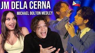 The New Generation of OPM Singers Latinos react to JM dele Cerna - Michael Bolton Medley