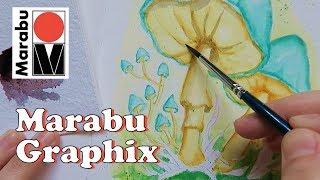 Graphix Aqua Inks Aqua Pens & Fineliners - with By Bun