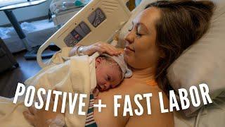 My Birth Story  POSITIVE Induction + Super FAST Labor at 41 Weeks