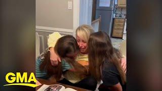 The story behind viral video of women asking stepmom to adopt them  GMA