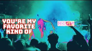 Kelly Clarkson - favorite kind of high David Guetta Remix Official Lyric Video