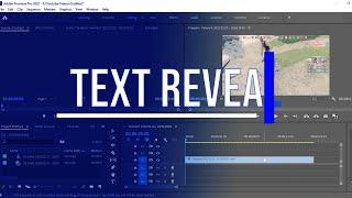 How to Animate text in Adobe Premiere Pro CC 2022