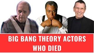 Remembering the Stars of The Big Bang Theory Who Have Passed Away  Updated Version