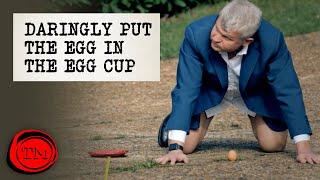 Put the Egg in the Egg Cup in the most Daring Way  Taskmasters New Year Treat