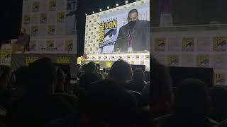 2022 San Diego Comic Con #SDCC #EXCLUSIVE Eddie Ibrahim on Hall H Stage Thurs 2 #shorts