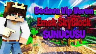 YEPİSYENİ EMEK SKYBLOCK - KorsanNetwork - Minecraft Sunucu Tanıtımı